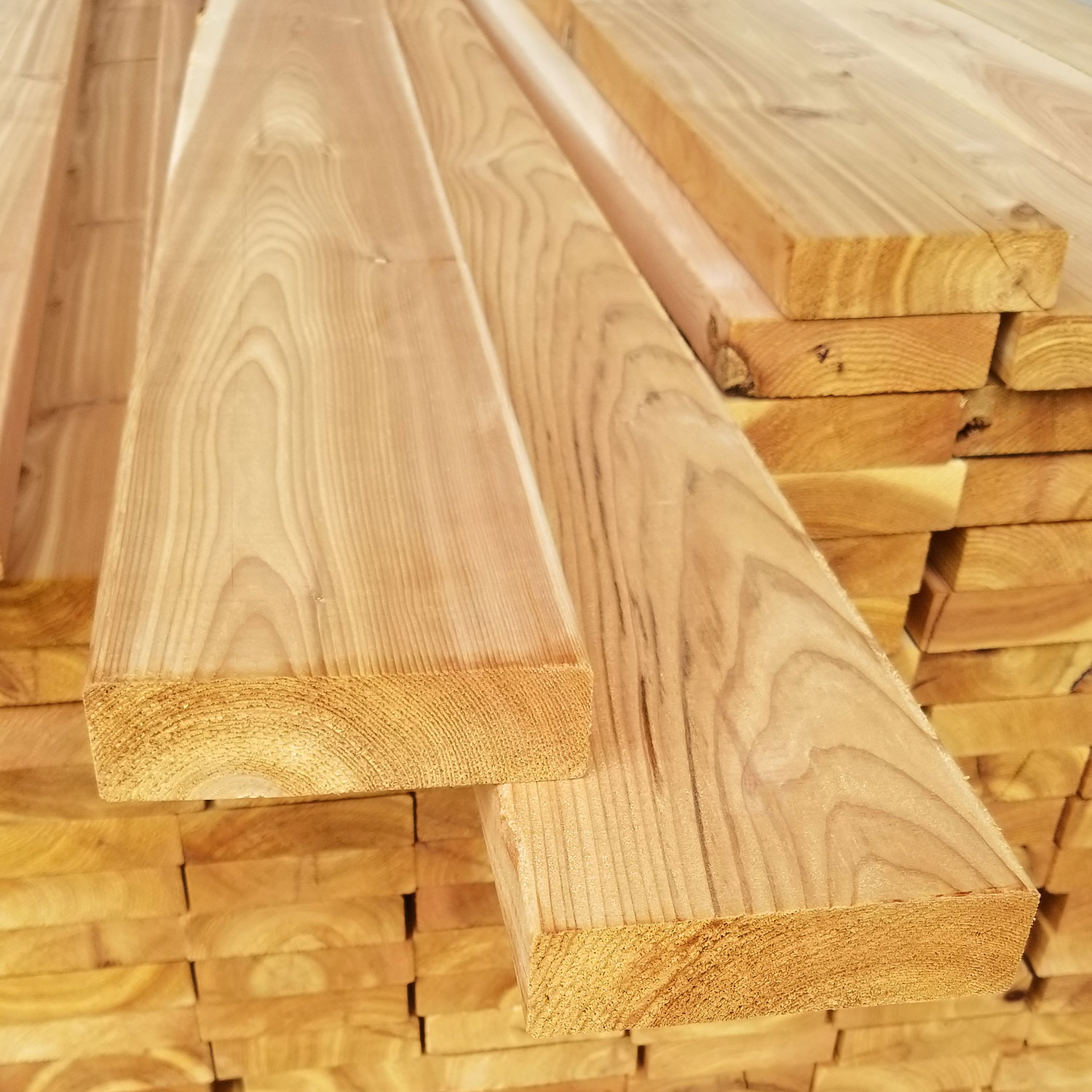 cedar deck boards