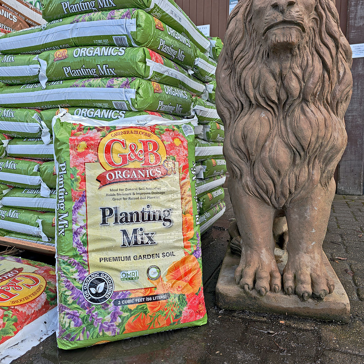 Bag of G&B Organic Planting Mix