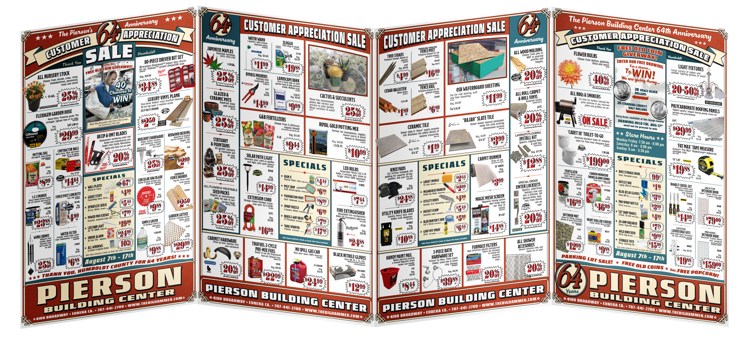 preview image of the 4 page sale flyer. Click to view PDF version.